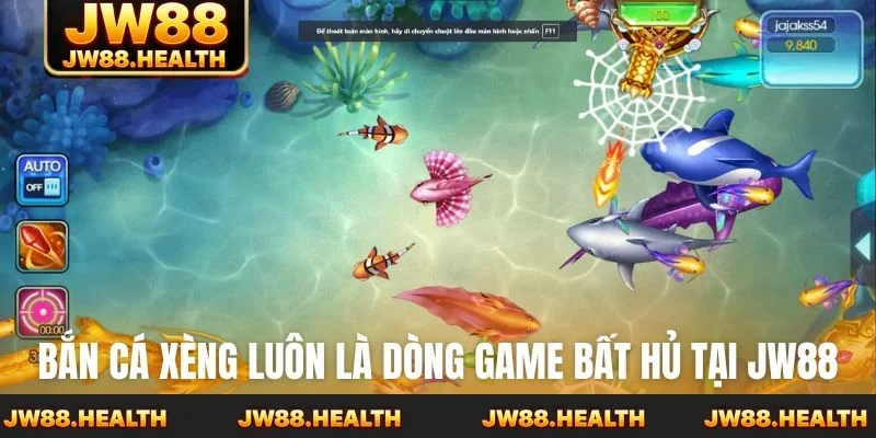 Bắn cá Xèng luôn là dòng game bất hủ tại JW88