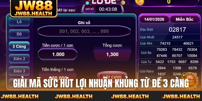 Giải mã sức hút lợi nhuận khủng từ đề 3 càng